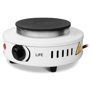 Life Mataki Ηλεκτρική Εστία Λευκό 500W 221-0182