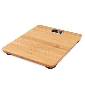 Ζυγαριά Μπάνιου Life Nature Bamboo 280X280X30mm 221-0218
