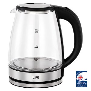 LIFE Crystal Βραστήρας LED Light 1.8L 221-0323
