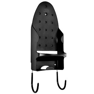 LiFE UPRIGHT BLACK Επιτοίχια Βάση Στήριξης Σίδερου Και Σιδερώστρας 221-0468