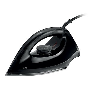 LIFE SATIN BLACK  Ξηρό Σίδερο Με Αυτόματη Απενεργοποίηση 1000W 221-0506