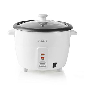 NEDIS KARC06WT Βραστήρας Ρυζιού 0.6L 300W 233-1584