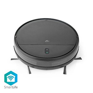 Nedis WIFIVCR001CBK 233-2066 Σκούπα Ρομπότ Wi-Fi Μαύρο