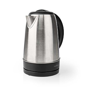 NEDIS KAWK340EAL Βραστήρας Inox Μαύρο 1.7L 233-2196
