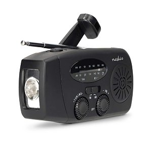 NEDIS RDFMCR2000BK Επαναφορτιζόμενο Ραδιόφωνο 233-2830