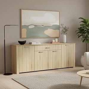 Μπουφές Kinley pakoworld sonoma 210x40x82εκ 248-000007