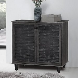 Παπουτσοθήκη-ντουλάπι Ronan pakoworld χρώμα wenge 70.5x35x66εκ 249-000003