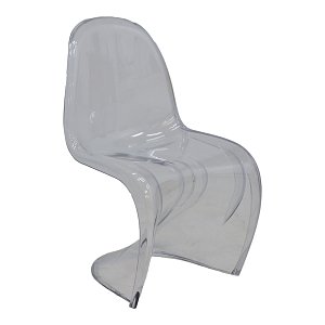 Καρέκλα Xyofa pakoworld PC διάφανο 42x45x85εκ 292-000018