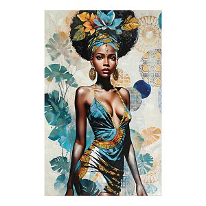 Πίνακας σε καμβά Georgina 3D Inart 80x3x120εκ 296-000085