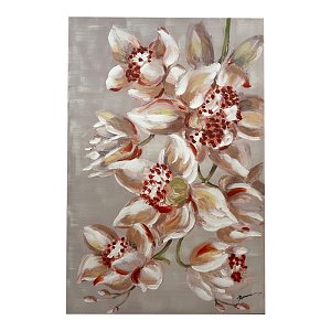 Πίνακας σε καμβά Flourish Inart 80x3x120εκ 301-000013