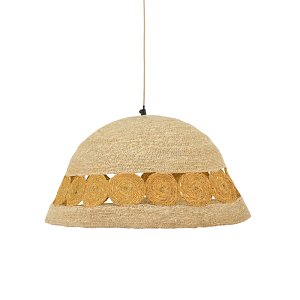 Φωτιστικό οροφής Gervi Inart E27 φυσικό Φ50x110εκ 311-000016