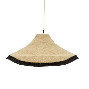 Φωτιστικό οροφής Hatty Inart E27 φυσικό Φ60x115εκ 311-000014