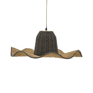 Φωτιστικό οροφής Darla Inart E27 φυσικό Φ57x110εκ 311-000013