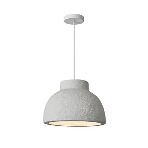 Φωτιστικό οροφής led Jenila pakoworld E27 ps λευκό Φ30x20εκ 342-000096