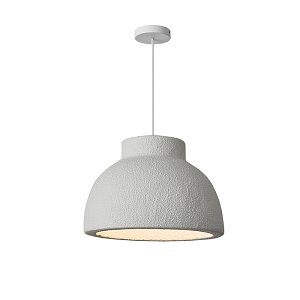 Φωτιστικό οροφής led Jenila pakoworld E27 ps λευκό Φ59x40εκ 342-000098
