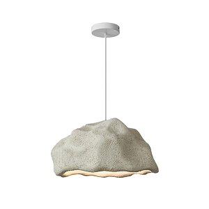 Φωτιστικό οροφής led Gkery pakoworld E27 ps λευκό Φ52x30εκ 342-000092