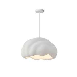 Φωτιστικό οροφής led Vomber pakoworld E27 ps λευκό Φ52x28εκ 342-000095