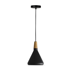 Φωτιστικό οροφής Jedren pakoworld μαύρο μέταλλο Φ18x27εκ 342-000024