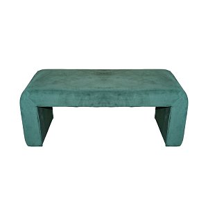 Σκαμπό Gagga Inart βελούδο σε πράσινη απόχρωση 110x40x45εκ 353-000011