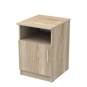 Κομοδίνο Galdi pakoworld σε sonoma απόχρωση 40x45x60εκ 361-000033
