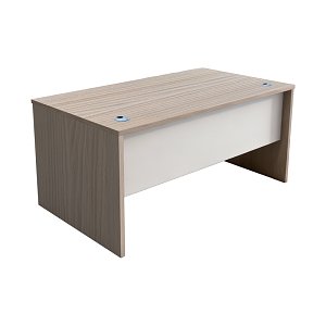 Γραφείο εργασίας Armadi pakoworld sonoma-λευκό 150x75x75εκ 367-000019