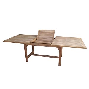 Τραπέζι Επεκτεινόμενο Teak 180+60x100x77 5043G 200-20-009