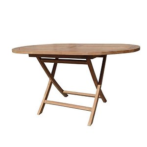 Τραπέζι Teak 140x80x73 5045G 200-20-007