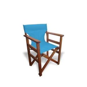 Πολυθρόνα Σκηνοθέτη Οξιάς 5168G Μπλε 200-35-006