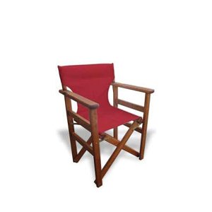 Πολυθρόνα Σκηνοθέτη Οξιάς 5168G Κόκκινο 200-35-003