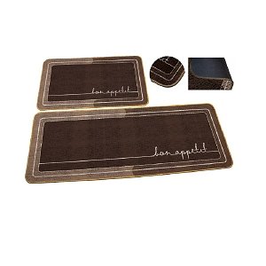 Πατάκι Κουζίνας BLR THE BON APPETIT 55x120cm Brown