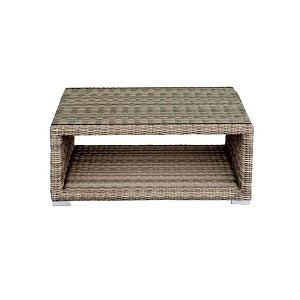 Τραπέζι Κήπου Wicker Rattan Chloe 110x65x45 5245G 200-10-011