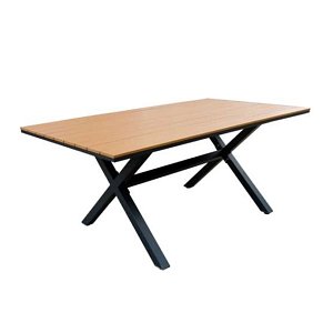 Τραπέζι Κήπου Karmen Ανθρακί 160x92 5375G 200-58-016