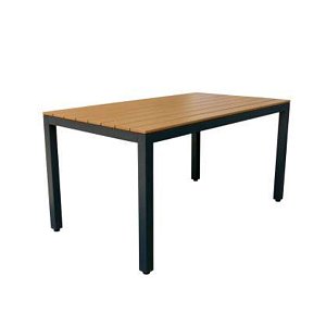 Τραπέζι Κήπου Madison Ανθρακί 150x90 5380G 200-58-010
