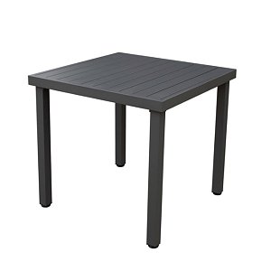 Τραπέζι Αλουμινίου Madison Ανθρακί 80x80x75 5481G 200-58-020