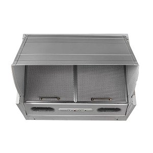 DAVOLINE P140 A SILVER Απορροφητήρας Πτυσσόμενος 60cm Ασημί 800008107