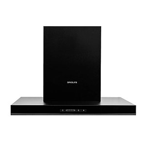 DAVOLINE TATE 090 Απορροφητήρας Καμινάδα 90cm Μαύρο 801012133