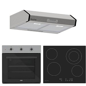 Σετ SILIFO SF6008 & SF6822HV5 & SF6683 Φούρνος, Κεραμική Εστία & Απορροφητήρας 92248