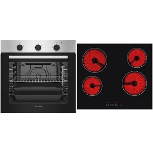 Σετ SILIFO SF6850BOI & SF6135 Φούρνος 83lt & Κεραμική Εστία 93462