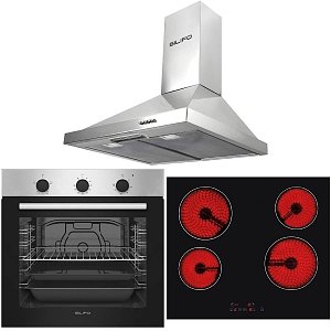 Σετ SILIFO SF6850BOI & SF6135 & SF6619 Φούρνος 83lt, Κεραμική Εστία & Απορροφητήρας 93466