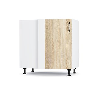 Modest Κάτω Γωνιακό Ντουλάπι Σονόμα 100x48x82cm. BC80822M01