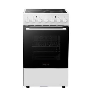 Crown CEC50M8W Κεραμική Κουζίνα 50cm Λευκό