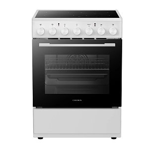 Crown CEC60M8W Κεραμική Κουζίνα 60cm Λευκό