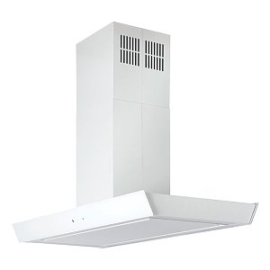 DAVOLINE FLOW Απορροφητήρας Νησίδας 90cm Λευκό 801003462