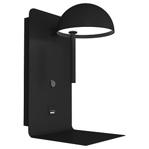 Φωτιστικό Τοίχου Led 3W 3000K Μαύρο 12x16.5x22.5cm DB-LM-0022