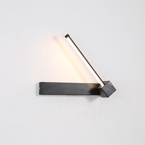 Φωτιστικό Τοίχου Led 6W 3000K Μαύρο 30x9x5cm DL-CY-0112BLACK