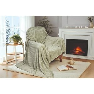 Κουβέρτα Ριχτάρι Edward 200x220cm Πράσινο