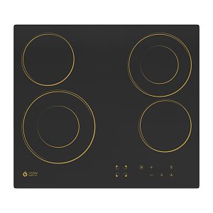 THERMOGATZ TGC 4604 GL Εστία Κεραμική 60cm Μαύρη 04.405.218