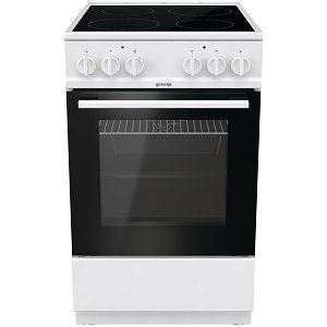 GORENJE GEC5A61WG Κεραμική Κουζίνα 50cm Λευκό (4 Έτη Εγγύηση)