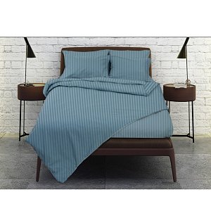 Σετ Glamour Μπλε Σεντόνι 240x280 και 2 Μαξιλαροθήκες