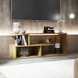 Έπιπλο TV Eden Δρυς 100x29.6x40cm GR-EDENTV-2